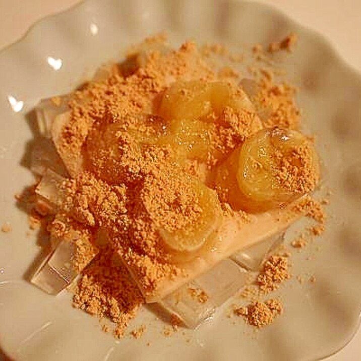 夜中の小腹対策に 酒粕 バナナのきな粉寒天 レシピ 作り方 By ブ 子 楽天レシピ 夜中の小腹対策に 酒粕 バナナのきな粉寒天 レシピ 作り方 By ブ 子 楽天レシピ